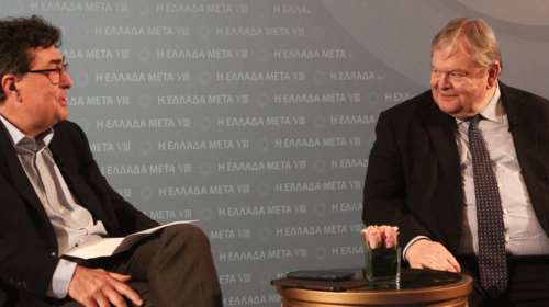 Η &quot;συμβουλή&quot; που θα έδινε ο Βενιζέλος στον Σαμαρά: Θα του έλεγα με πολλή αγάπη να απομακρυνθεί από την ενεργό πολιτική [βίντεο]