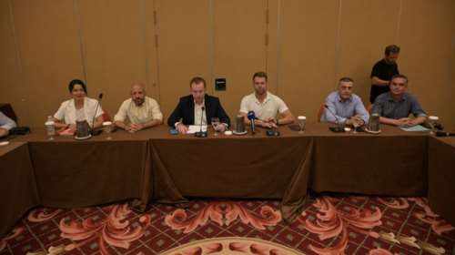 Σύσκεψη Κασσελάκη με τον περιφερειάρχη Θεσσαλίας και παραγωγικούς φορείς στη Λάρισα