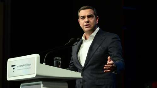 Αλέξης Τσίπρας: Η έμμεση αναφορά στα εσωκομματικά του ΣΥΡΙΖΑ - &quot;Ο κανένας συνεχίζει να προηγείται σε όλες τις δημοσκοπήσεις&quot;