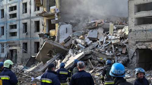 Ουκρανία: Τουλάχιστον 13 νεκροί και δεκάδες τραυματίες από τον ρωσικό βομβαρδισμό στη Ζαπορίζια [εικόνες]