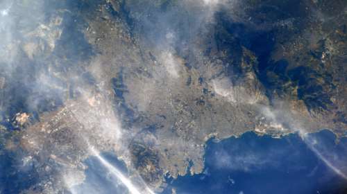 Η Αθήνα από ψηλά: Η εντυπωσιακή φωτογραφία από τον Διεθνή Διαστημικό Σταθμό