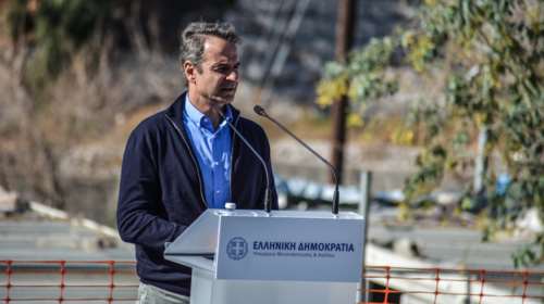 Μητσοτάκης από Σάμο: Να καταλήξει η ΕΕ σε ένα κοινό σύμφωνο μετανάστευσης και ασύλου