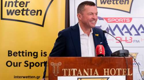 Παρουσία του Brand Ambassador της Interwetten Lothar Matthaeus η συνέντευξη Τύπου του Interwetten Ελλάδα Sports 94,3