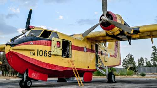 Τα ελληνικά Canadair που επιχειρούν στην Πορτογαλία - Παρούσα η Ελλάδα για τον ευρωπαϊκό νότο που δοκιμάζεται