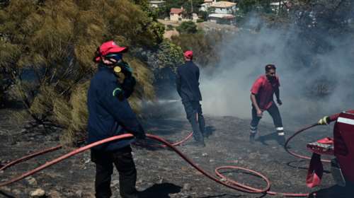 Φωτιά στη Λάρισα: Καίγεται δασική έκταση στην περιοχή Σπηλιά - Σηκώθηκε ελικόπτερο