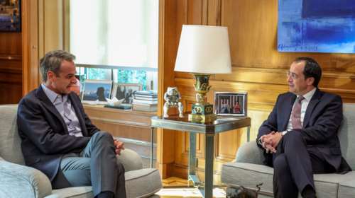 Συνάντηση Μητσοτάκη-Χριστοδουλίδη την Δευτέρα στο Μαξίμου