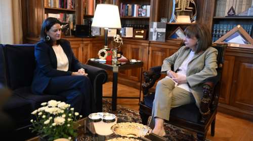 Συνάντηση Σακελλαροπούλου - Κεραμέως: Ενημέρωση για το νέο σύστημα επιλογής και αξιολόγησης διοικήσεων στον δημόσιο τομέα