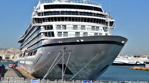 Στα ηλιόλουστα Χανιά το Viking Venus, το τελευταίο κρουαζιερόπλοιο της χρονιάς