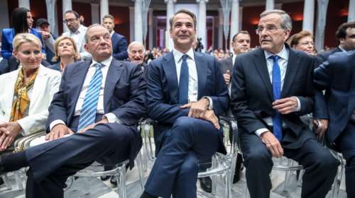 ΝΔ: Δεν απάντησαν στην πρόσκληση Μητσοτάκη οι Σαμαράς-Καραμανλής για τη γιορτή στη Ρηγίλλης- "Θα δούμε"