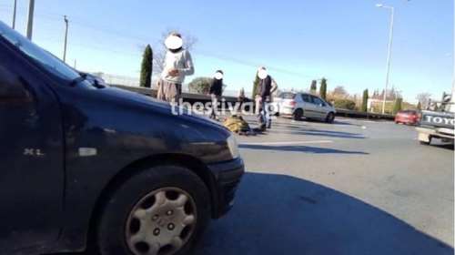 Θεσσαλονίκη: Ηλικιωμένη παρασύρθηκε από ΙΧ μπροστά από τη Γεωργική Σχολή [εικόνες]