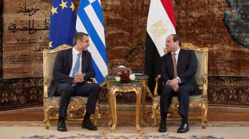 Τηλεφωνική επικοινωνία Μητσοτάκη - Σίσι: Επί τάπητος η Λιβύη και οι περιφερειακές εξελίξεις