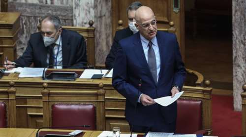 Δένδιας: Οι κυρώσεις των μνημονίων  με τη Βόρεια Μακεδονία θα έρθουν στη Βουλή όταν το εθνικό συμφέρον το επιτρέπει