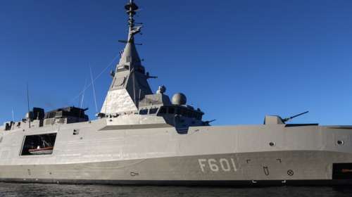 Live η τελετή υποδοχής της φρεγάτας Belharra "Κίμων" στον Σαρωνικό - Οι πρώτες φωτογραφίες
