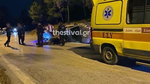 Ενας νεκρός και εννέα τραυματίες σε τροχαίο στη Θεσσαλονίκη