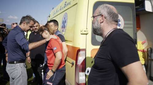 Μητσοτάκης στην Καρδίτσα: Καταλαβαίνω τον θυμό και την οργή, θα κάνουμε ό,τι είναι ανθρωπίνως δυνατό