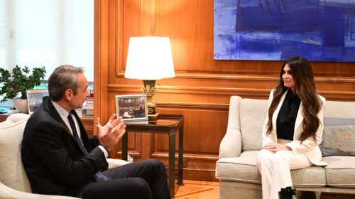 Μητσοτάκης: Πύλη εισόδου για το LNG η Ελλάδα - Γκιλφόιλ: Σε νέα ύψη οι σχέσεις μας [εικόνες]