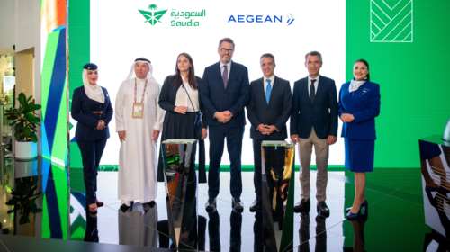 Η AEGEAN και η Saudia ανακοίνωσαν τη συνεργασία τους για πτήσεις κοινού κωδικού