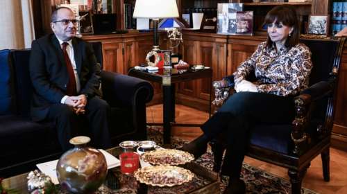 Η Σακελλαροπούλου συναντήθηκε με τον Ράμμο της ΑΔΑΕ