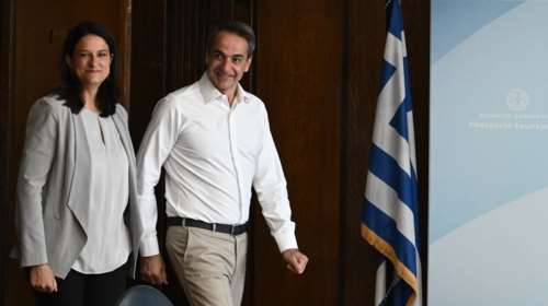 Στο υπουργείο Εσωτερικών ο Κυριάκος Μητσοτάκης: Ερχονται 10.000 προσλήψεις στον χώρο της Υγείας [εικόνες]