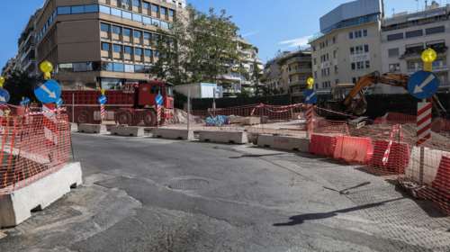 Κυκλοφοριακές ρυθμίσεις στο Κολωνάκι για τα έργα του Μετρό - Θα ισχύσουν έως το 2031