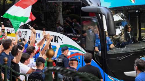 Euro 2020: Δεκτή από Ματαρέλα και Ντράγκι η Εθνική Ιταλίας μετά τον θρίαμβο επί της Αγγλίας