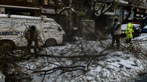 Μεγάλη επιχείρηση για την απομάκρυνση κομμένων δέντρων σε Παλλήνη, Αγ. Παρασκευή, Χαλάνδρι