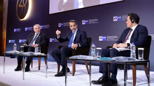 Μητσοτάκης στο Ελληνογερμανικό Επιμελητήριο: "Ανάπτυξη πολύ πάνω από 7% φέτος"