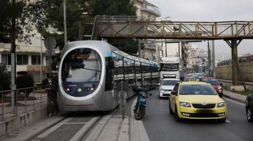 Το τραμ τερματίζει στη Λ. Βουλιαγμένης λόγω της πορείας