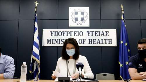 Κορονοϊός: &quot;Ανησυχία από την αύξηση κρουσμάτων και διασωληνωμένων&quot; - Η ενημέρωση Κεραμέως, Χαρδαλιά, Μαγιορκίνη