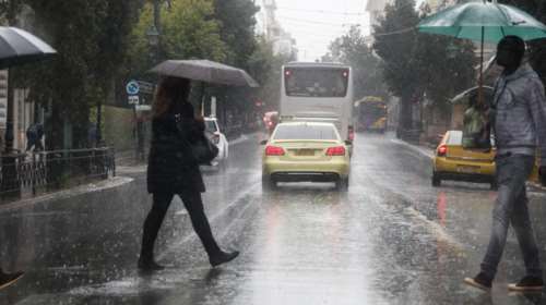 Κακοκαιρία με βροχές, καταιγίδες και ισχυρούς νοτιάδες – Πού θα χιονίσει