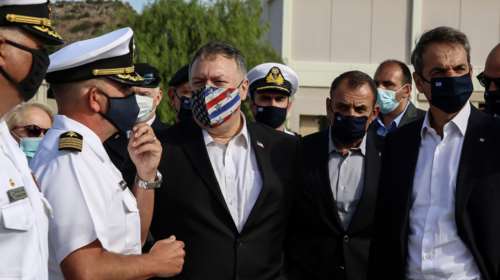 Στην Σούδα Μητσοτάκης και Πομπέο - &quot;Αστακός&quot; η αμερικανική βάση [βίντεο - εικόνες]