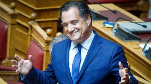 Άδωνις Γεωργιάδης: Μ&#39;αρέσει που η Αριστερά που μίλαγε για τα Δεκεμβριανά και τον Βελουχιώτη τώρα σβήνει τα κεράκια της Φάρλι