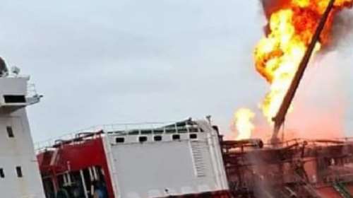 Συναγερμός σε λιμάνι της Οδησσού: Ρωσικό drone χτύπησε τουρκικό τάνκερ με χιλιάδες τόνους υγραερίου [βίντεο]