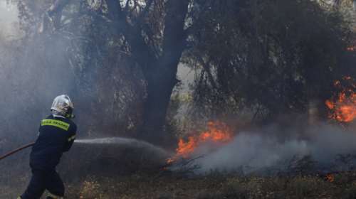 Σε ύφεση η φωτιά στην Πεντέλη: Χωρίς ενεργό μέτωπο - Διάσπαρτες εστίες σε Διώνη, Δασαμάρι, Ντράφι - Κάηκαν 15,5 χιλ. στρέμματα