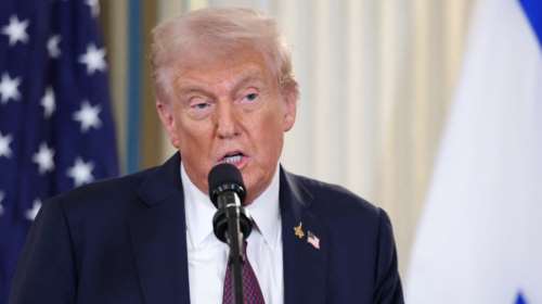 Τραμπ: &quot;Μπορεί να πάω ο ίδιος στη Μ. Ανατολή την Κυριακή - Οι διαπραγματεύσεις πάνε καλά&quot;