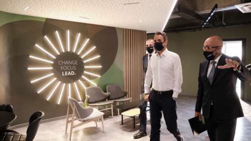 Μητσοτάκης στην Τεχνόπολη Θεσσαλονίκης: &quot;Τα ταλέντα επιστρέφουν στην Ελλάδα για επιχειρηματική δραστηριότητα&quot;