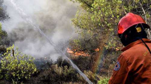 Φωτιά στον Εβρο: Βελτιωμένη η εικόνα στη Λευκίμμη - Εκκενώθηκε για δεύτερη φορά η περιοχή
