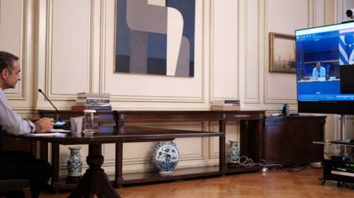 Μητσοτάκης για Τουρκία: Διάλογος δεν νοείται υπό το καθεστώς απειλών ή παραβίασης κυριαρχικών δικαιωμάτων - Στήριξη Βέμπερ