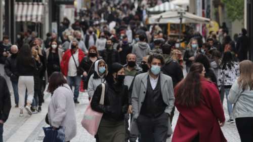 Κορονοϊός: Νέα πτώση με 10.783 κρούσματα, στους 680 οι διασωληνωμένοι - 95 θάνατοι