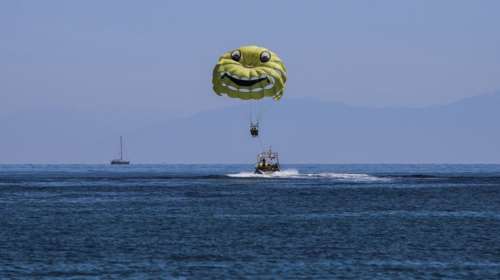 Τραγωδία στα Σύβοτα: Γυναίκα που έκανε αλεξίπτωτο θαλάσσης έχασε τη ζωή της όταν ξέσπασε μπουρίνι