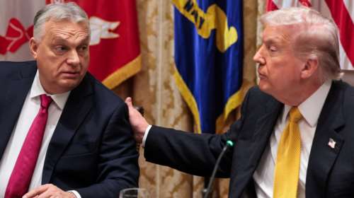 Συνάντηση Τραμπ - Όρμπαν: &quot;Εξετάζουμε εξαίρεση της Ουγγαρίας από τις κυρώσεις στο ρωσικό πετρέλαιο&quot;