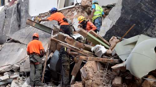 Λίβανος: Βρήκαν ίχνη ζωής κάτω από χαλάσματα ένα μήνα μετά τη φονική έκρηξη