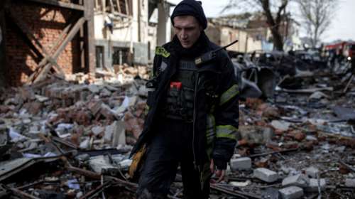 Ανελέητο σφυροκόπημα των Ρώσων στο Χάρκοβο