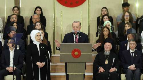 Ο πρώτος λόγος του Ερντογάν ως 13ος πρόεδρος: Ενωτικός αλλά και με αναφορές στη &quot;Γαλάζια Πατρίδα&quot;