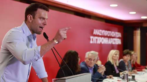 &quot;Πολεμικό&quot; κλίμα στην ΚΕ του ΣΥΡΙΖΑ: Σκληρή ομιλία Κασσελάκη, με φωνές και αποδοκιμασίες - &quot;Τέλος η κομματίλα - Διαγραφή ή δημοψήφισμα&quot;