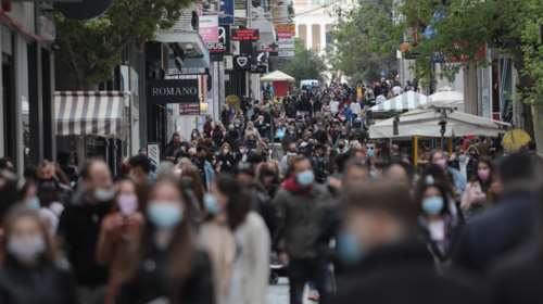 Χαμός στην Ερμού για τις Πασχαλινές αγορές: Πλημμύρισαν κόσμο οι δρόμοι της Αθήνας [εικόνες]