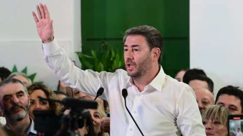 Εκλογές στο ΠΑΣΟΚ: Σαρωτική νίκη Ανδρουλάκη με 59,9% - &quot;Θα κάνω ό,τι μπορώ για να τελειώσει η παντοδυναμία της ΝΔ&quot;