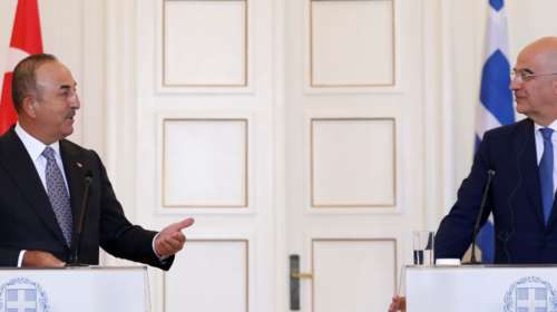 Συνάντηση Μητσοτάκη - Ερντογάν στις 14 Ιουνίου: Χωρίς απρόοπτα και... χωρίς ερωτήσεις οι δηλώσεις Δένδια - Τσαβούσογλου