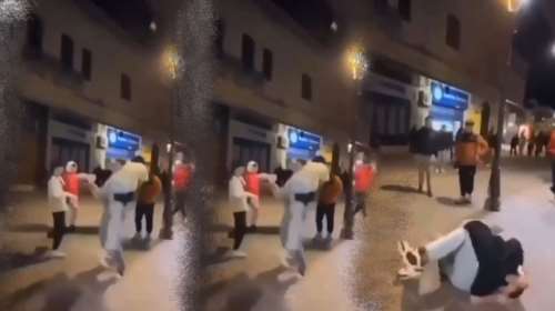 Άγριος ξυλοδαρμός μεταξύ ανηλίκων στα Χανιά - &quot;Βγάζει αίμα, έλα στοπ!&quot; [σκληρό βίντεο]