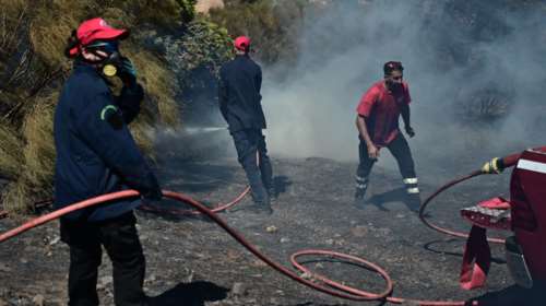 Φωτιά ξέσπασε στη Λάρισα - Ισχυρές δυνάμεις πυρόσβεσης στην περιοχή